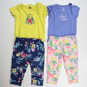 Carter's Baby Girl Capri Outfit - 2-pack